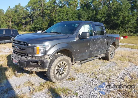 2018 Ford F150 Xlt from USA, damaged, VIN 1FTEW1E56JFE73009